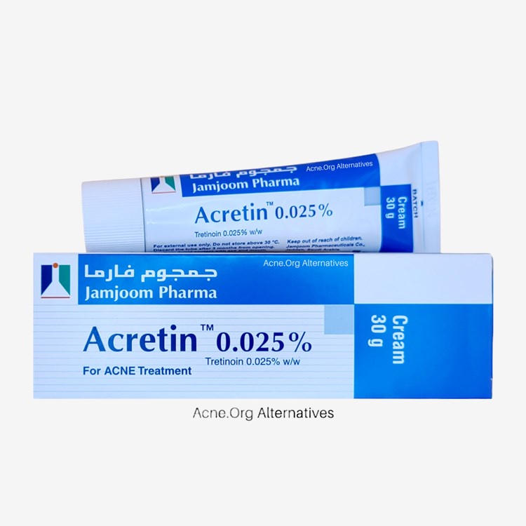 Acretin 0.025 Tretinoin Cream 30g Shopee Philippines
