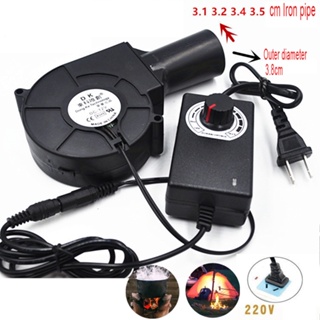 Portable 9733 blower 12V BBQ Wood Stove Outdoor Mobile Portable Machine Blower pc blower