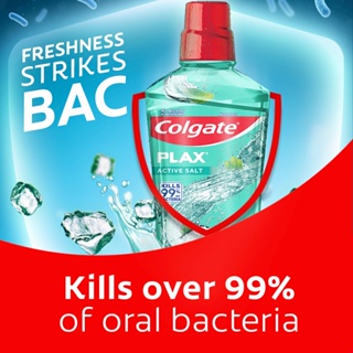 Colgate Plax Active Salt Antibacterial Mouthwash 250ml #4