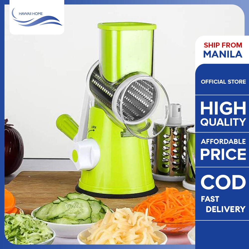Hawaii Home Vegetable Mandoline Slicer Vegetable Fruit Cutter Cheese