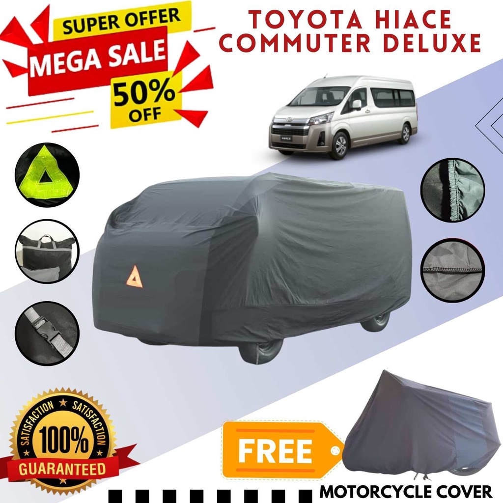 HIACE COMMUTER DELUXE HIGH QUALITY CAR COVER Shopee Philippines
