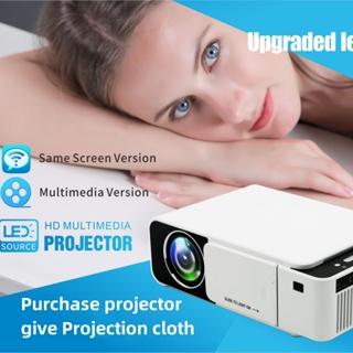 Projector for World Cup Mini Portable Projector Wireless Projector 4K HD 1080P LED Home Projector CO