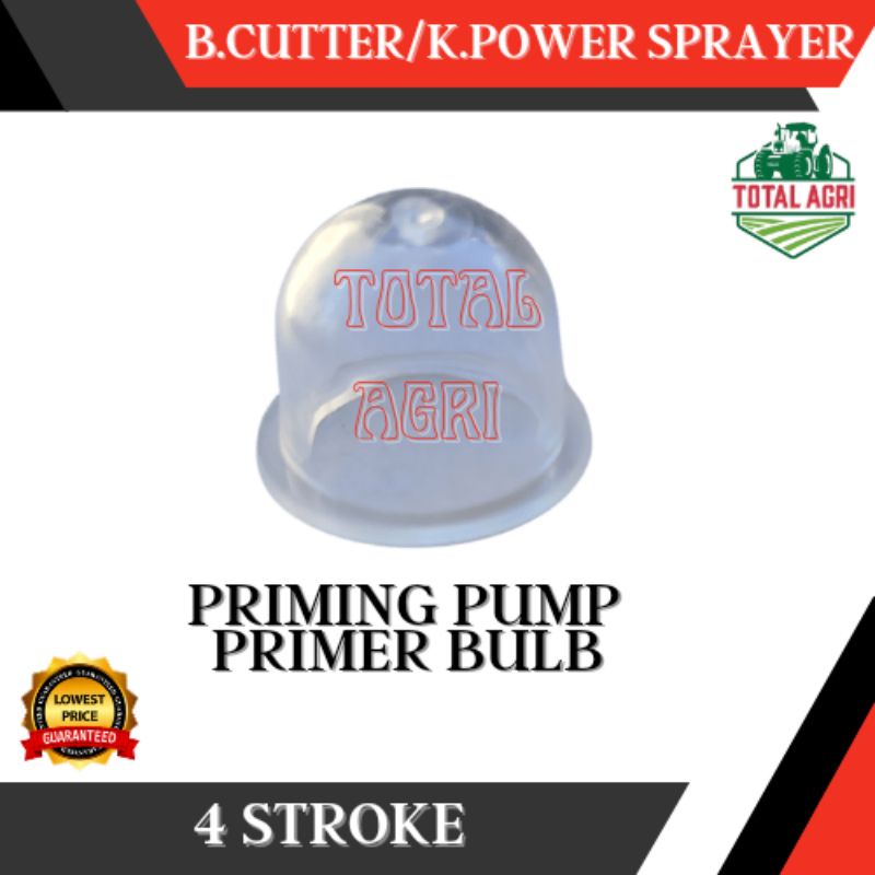 Primer Bulb Priming Pump 4 Stroke Brush Cutter Grass Cutter CX35 GX35
