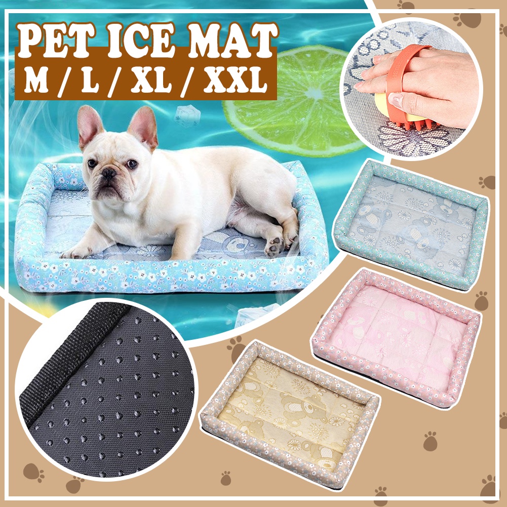Pet mat dog bed washable dog pads sleeping pad for cats and dogs cool and  waterproof cat Mat | Shopee Philippines