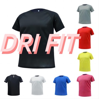 Dri-Fit Shirt for Women High Quality Tops Basics GYM Plus Size for Men COD Running Unisex Plain