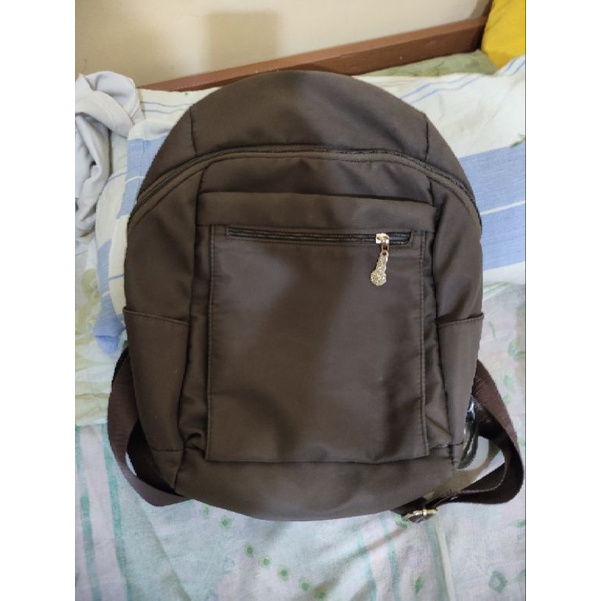 kimbel brown backpack good condition | Shopee Philippines