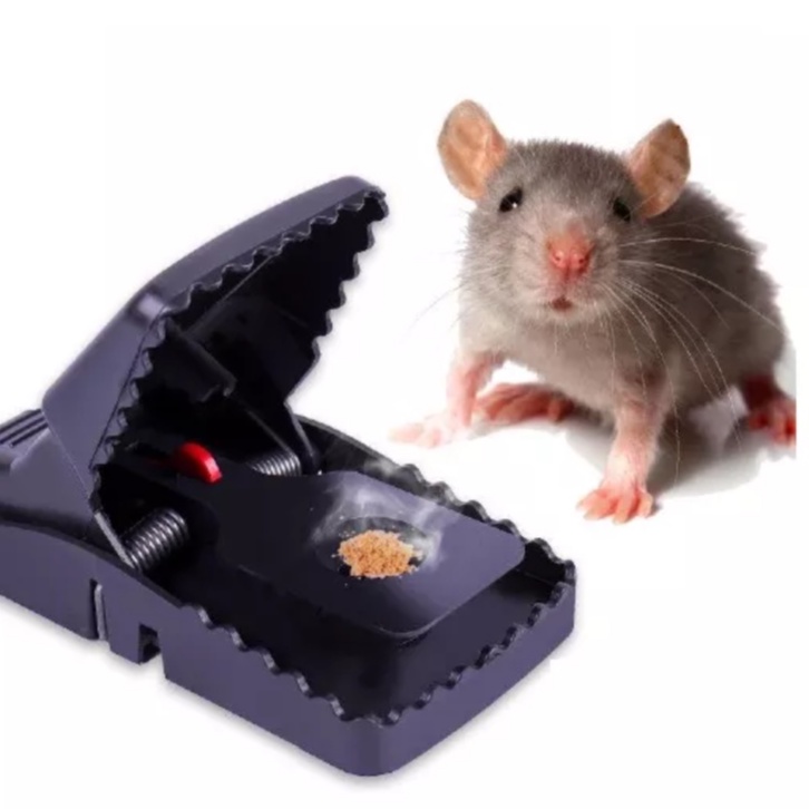 Quick-Snap Mouse Trap Control Rat Killer Reusable Mousetrap Bait Spring ...