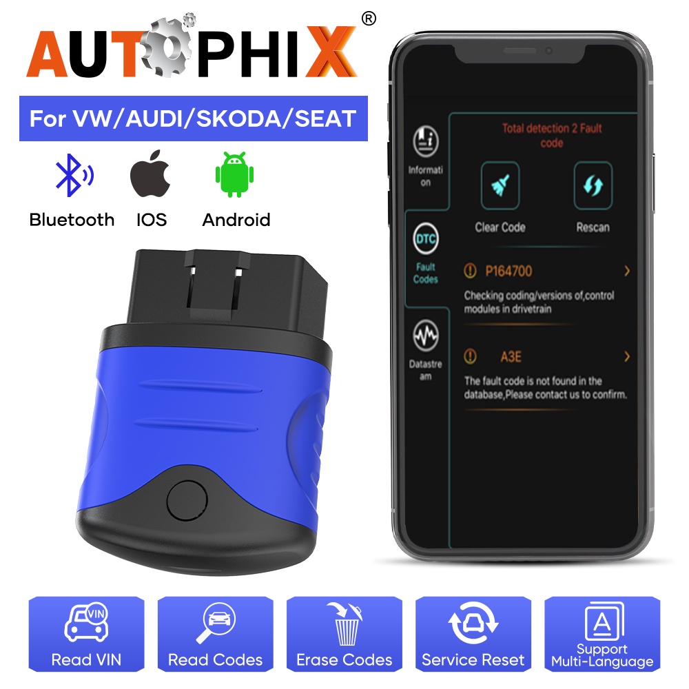 AUTOPHIX 3310 Professional Diagnostic Device OBD2 Scanner Car All