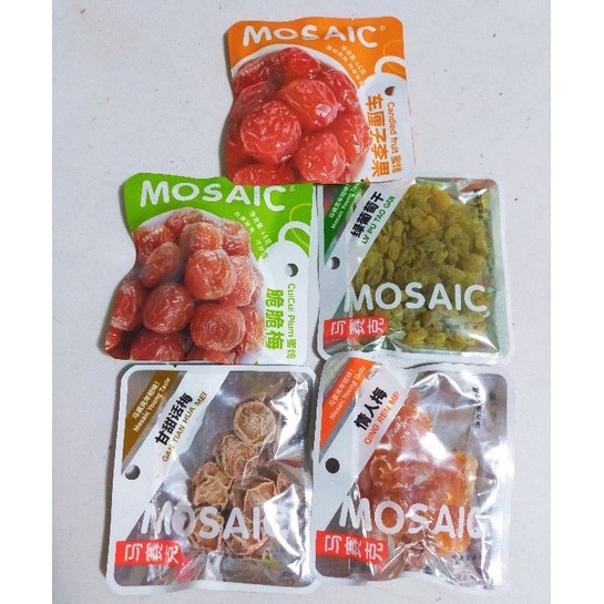 Mosaic Dried Fruit Candy Sweets Shopee Philippines