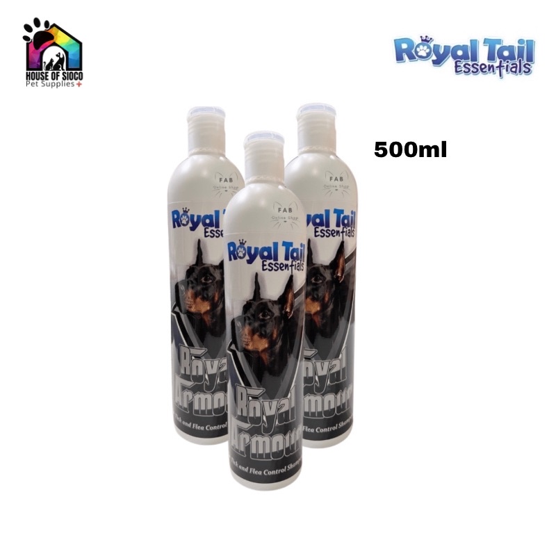 Royal Armour Tick and Flea Control Shampoo For Pets 500ml Shopee
