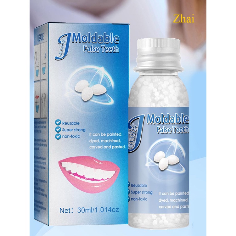 Tooth Repair Granules Temporary Tooth Repair Kit,Reusable Fitting Beads ...