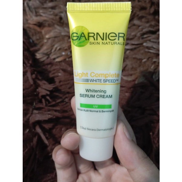 Garnier Light Complete Whitening Serum Cream 20ML/ NO BOX | Shopee ...