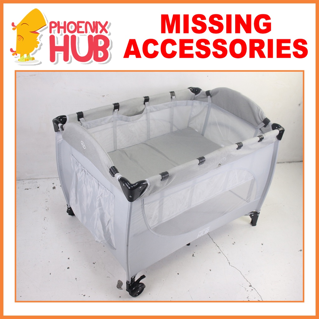 PhoenixHub SlightlyDamage2001 Baby Rocker Crib Convertible to Rocker