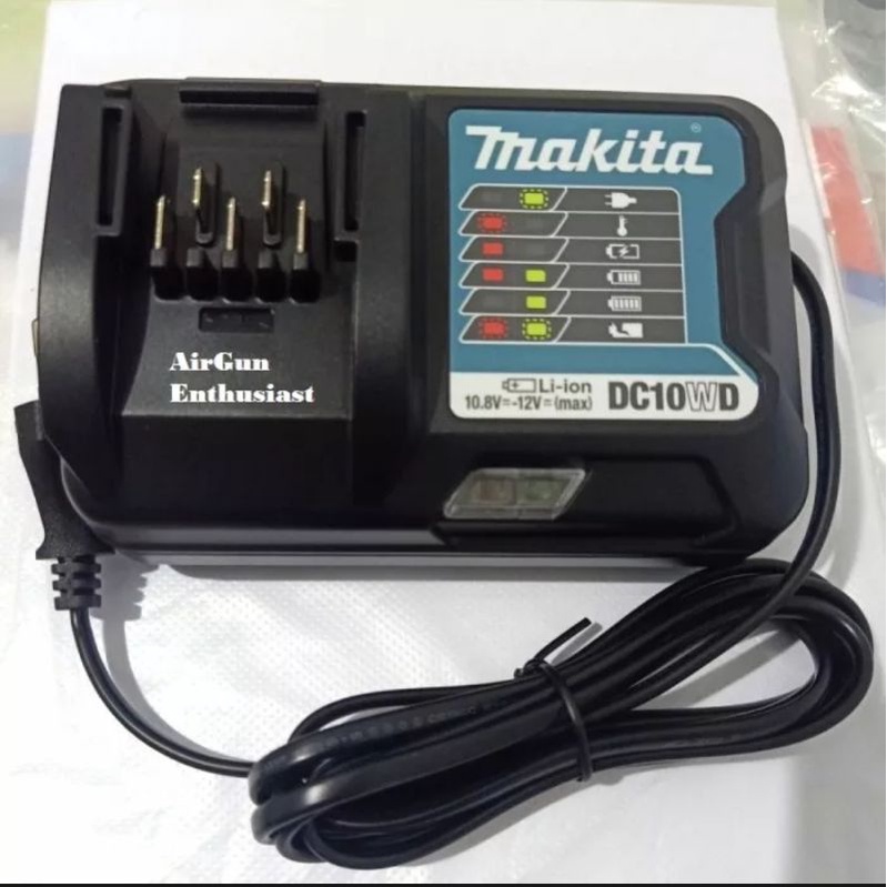 Makita Charger 12v Original DC10WD (Suitable For makita 10v 12v