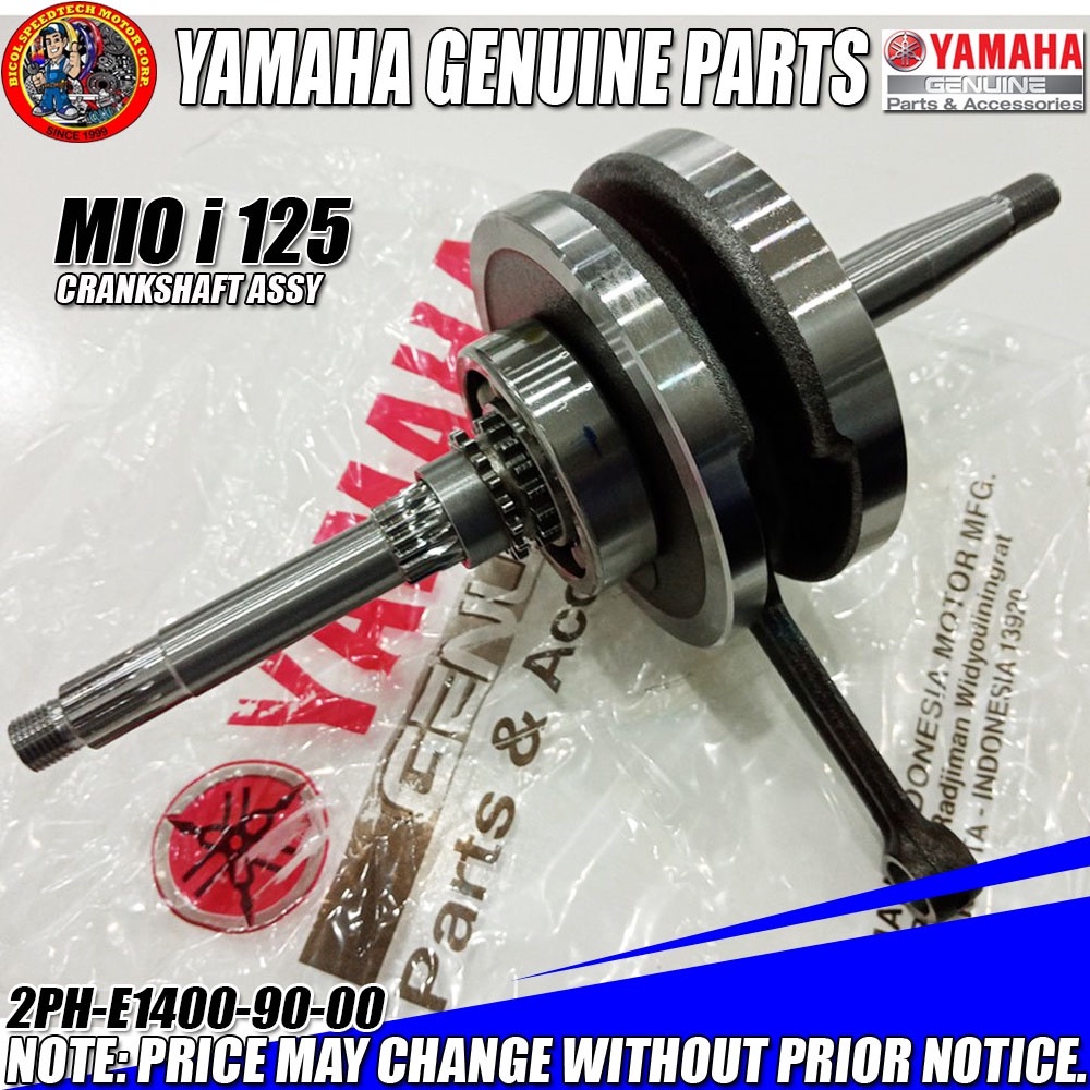 MIO I 125 CRANKSHAFT ASSY (YGP) (GENUINE 2PHE140090/ 2PHE140060