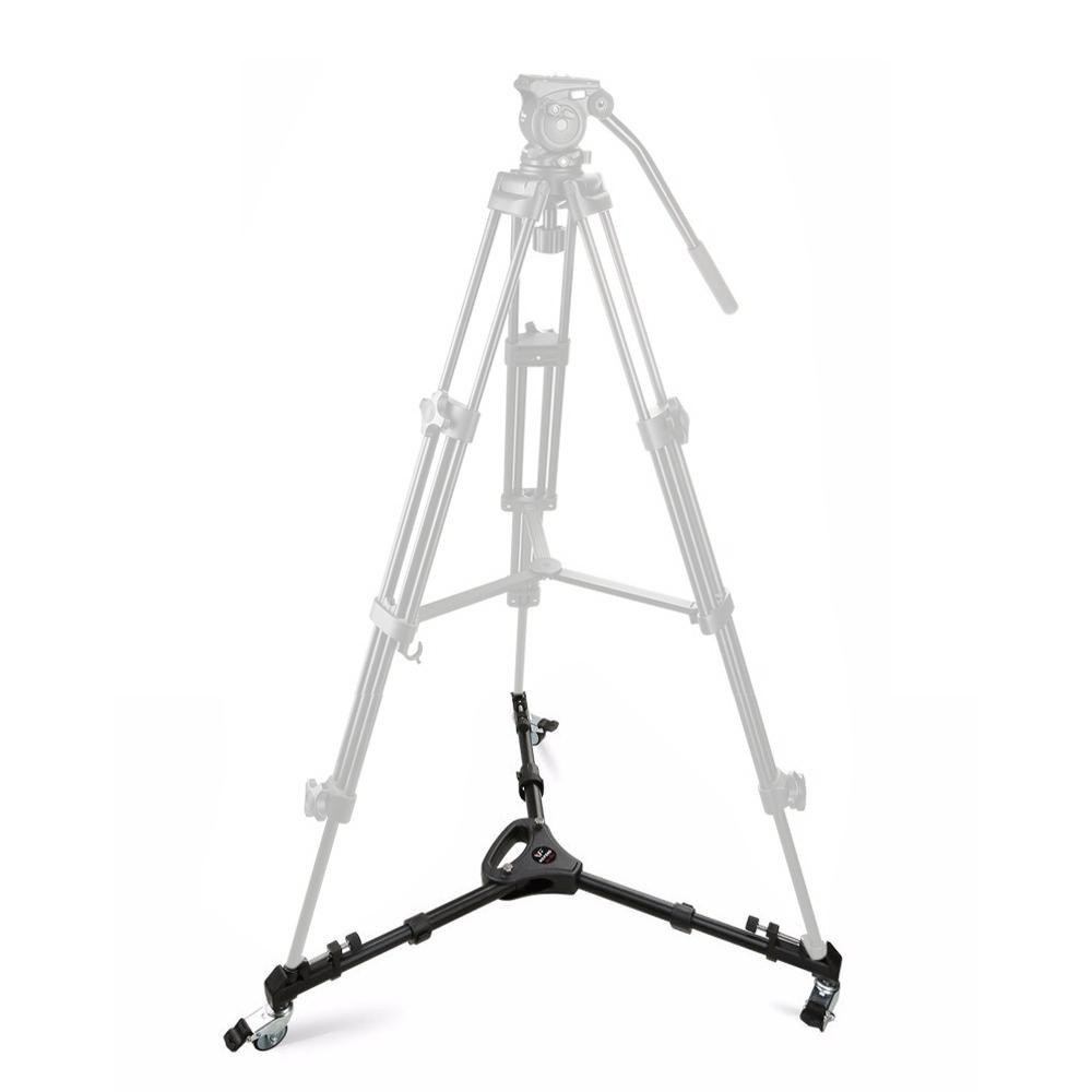 Weifeng WT700 Professional Foldable Video Tripod Dolly Base Stand with