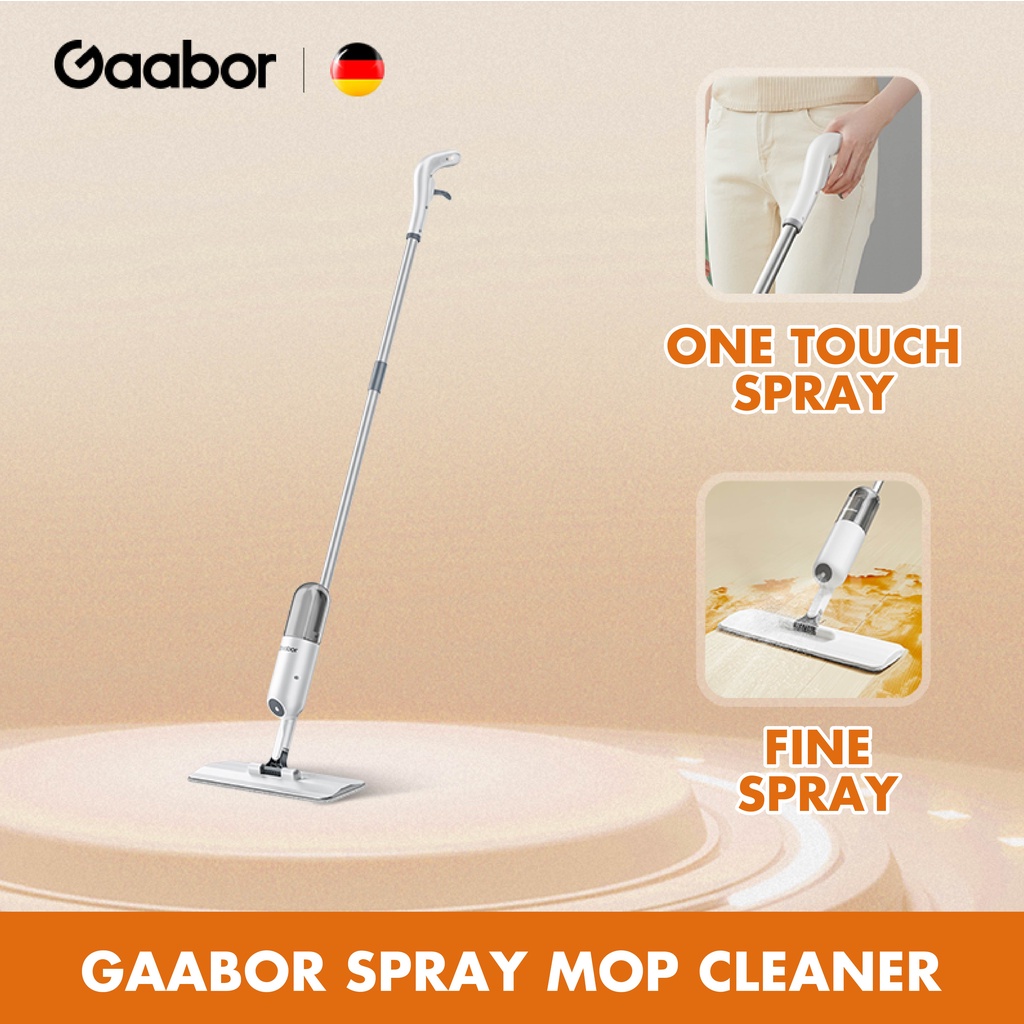 Gaabor DualPurpose Wet and Dry Spray Mop Shopee Philippines