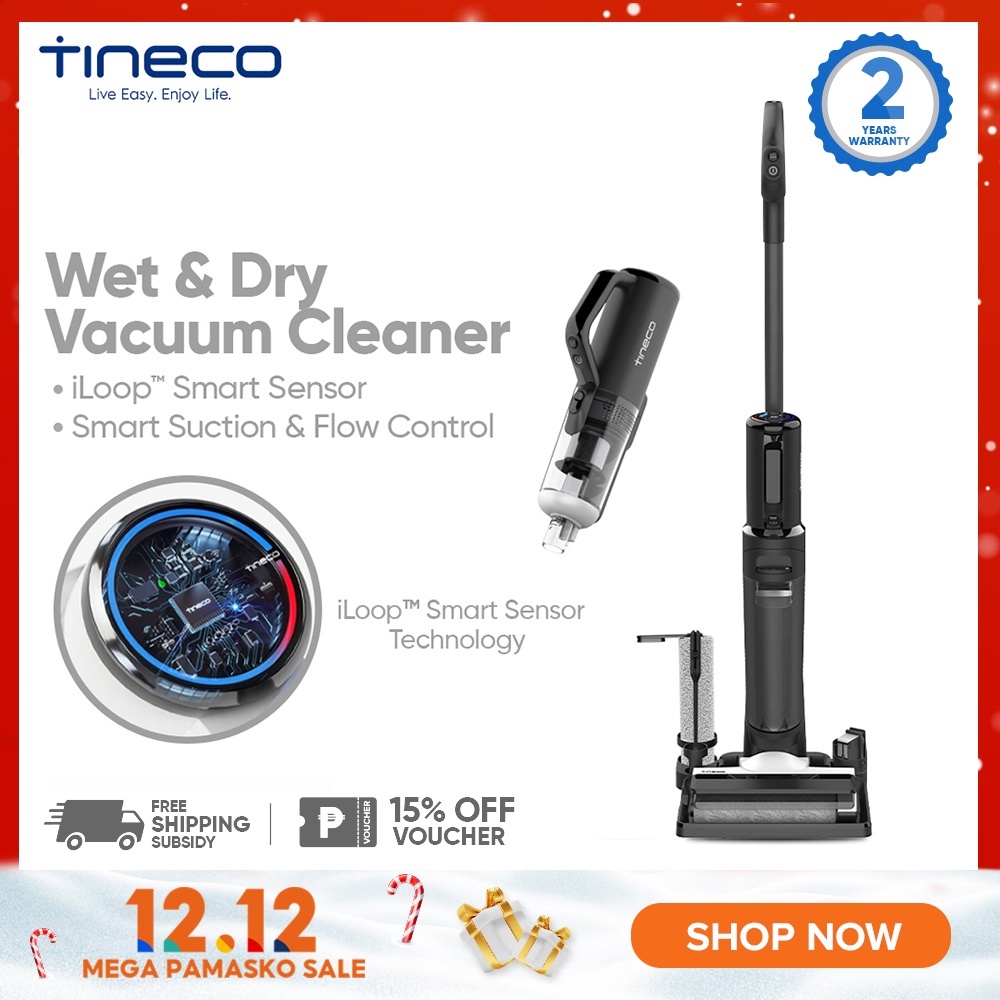 TINECO Floor One S5 Combo 2 in 1 Smart Cordless WetDry Vacuum Cleaner