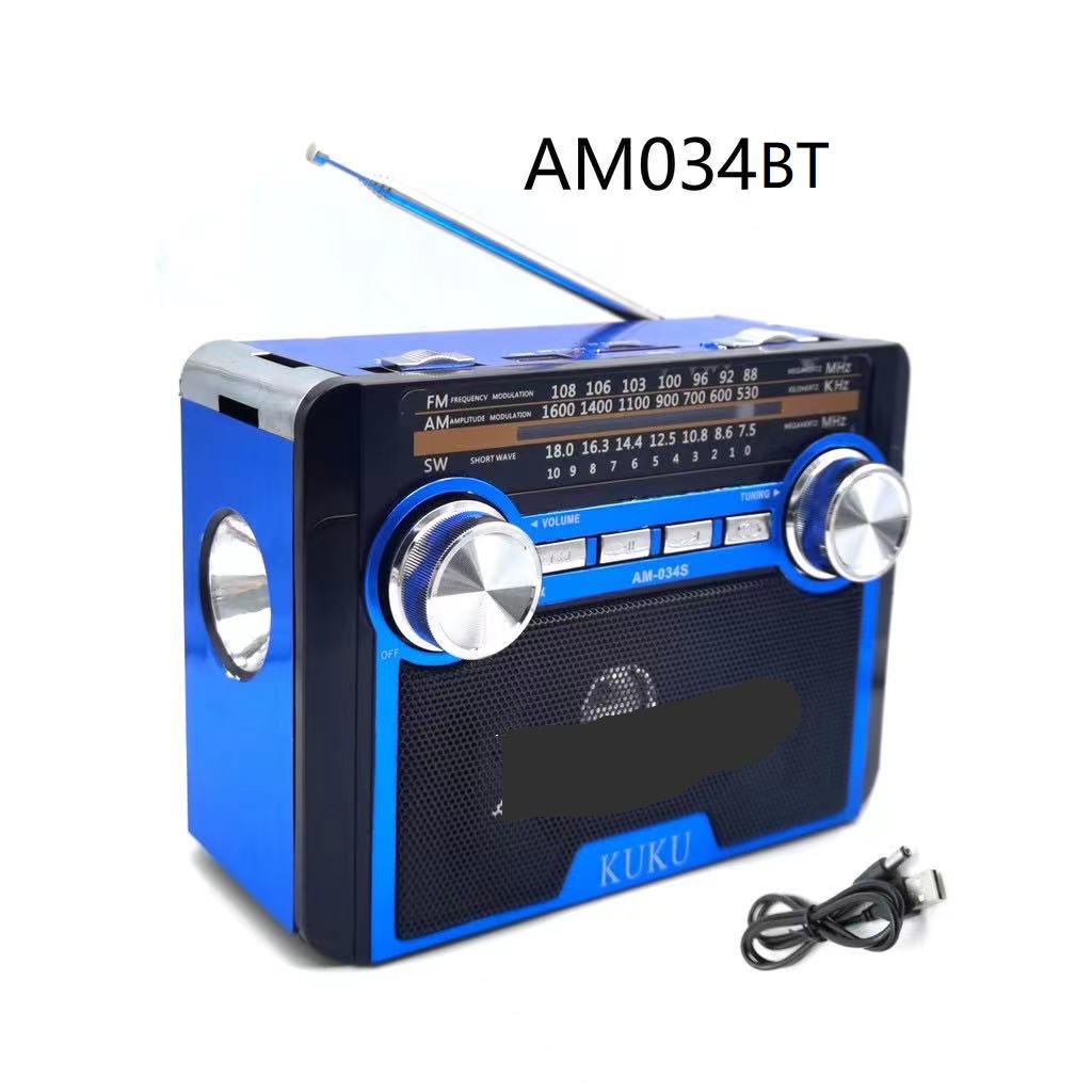 Rechargeable AM/FM Radio USB/SD/TF MP3 AM-9940 | Shopee Philippines