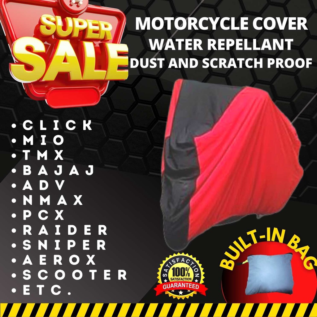 MOTOR COVER FOR MIO CLICK AEROX BAJAJ TMX SCOOTER RAIDER SNIPER ADV