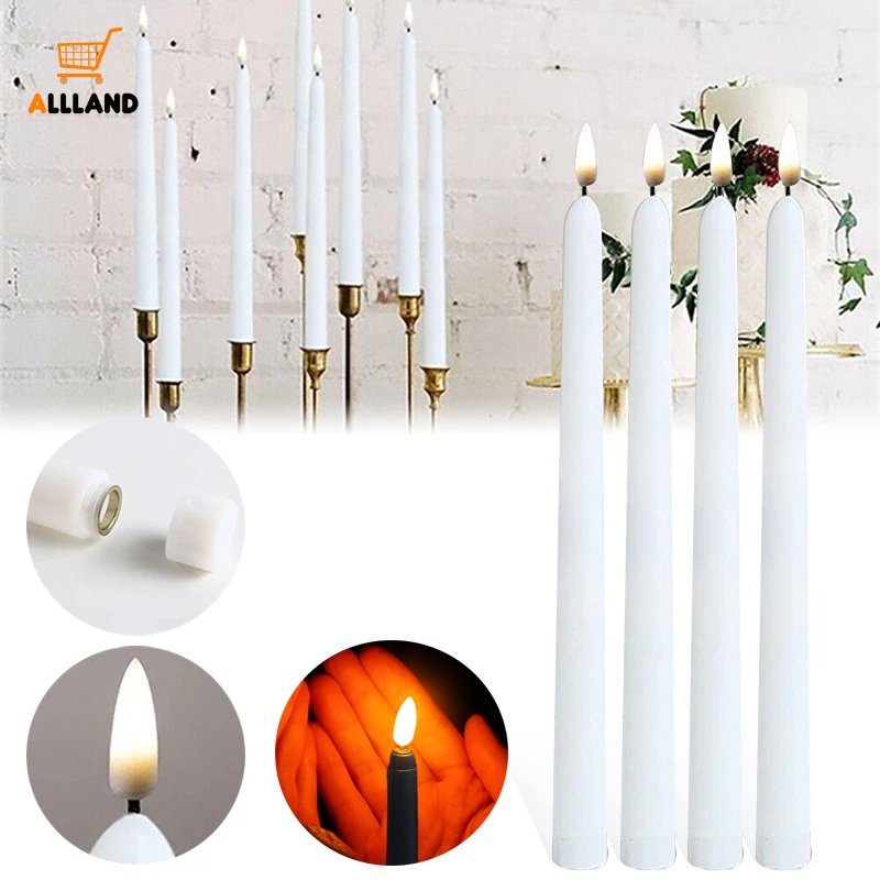 Portable Battery Powered ABS Flameless Candle Light/ Dinner Table ...