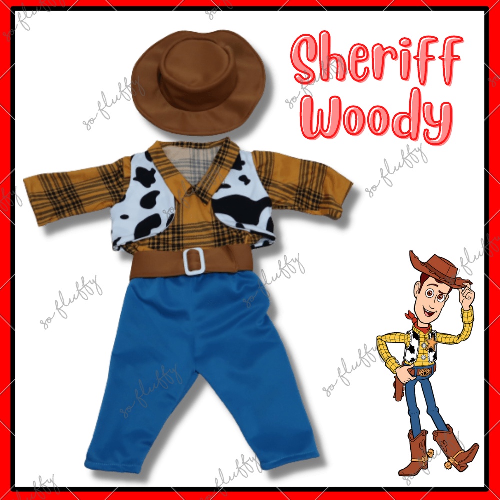 Sheriff Woody from Toy Story Costume | For Kids | Shopee Philippines
