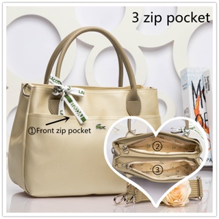 egg wallet ☜Korean bags Women Hand Bag with 3 zip Waterproof shoulder bags for women sling bag 60221
