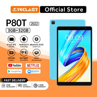 Teclast P80T tablet PC 3+32GB 8'' IPS HD Screen Wi-Fi 6 Android 11 Micro SD Expansion tablet COD