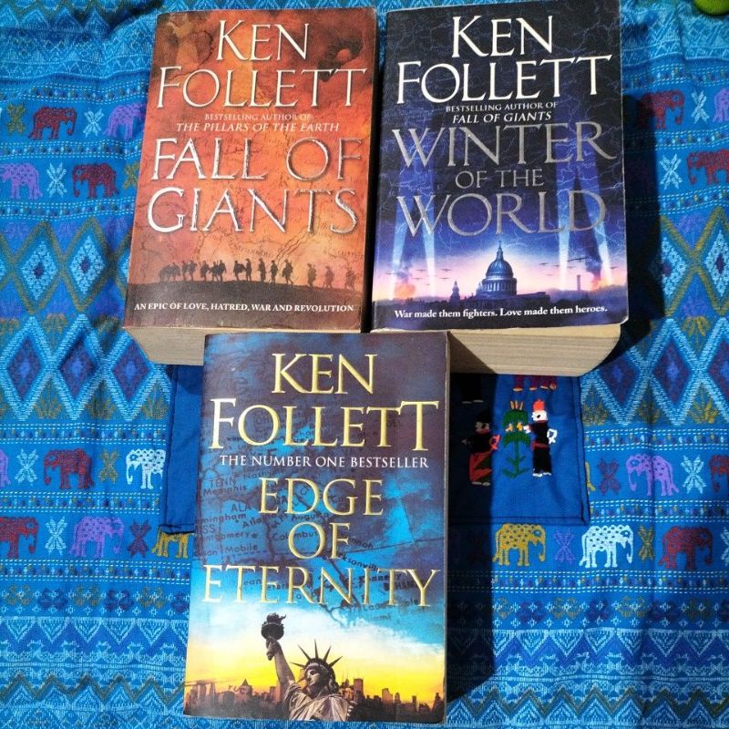 Ken Follett Century Trilogy War Stories Collection 3 Books Set ...