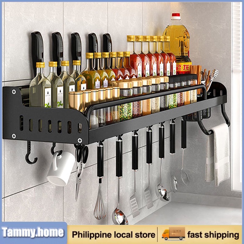 Condiments Organizer Utensils Organizer Spice Rack Knife Holder Kitchen