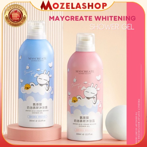 MAYCREATE KOREA WHITENING SHOWER GEL Super Foam White Shower Gel Mild