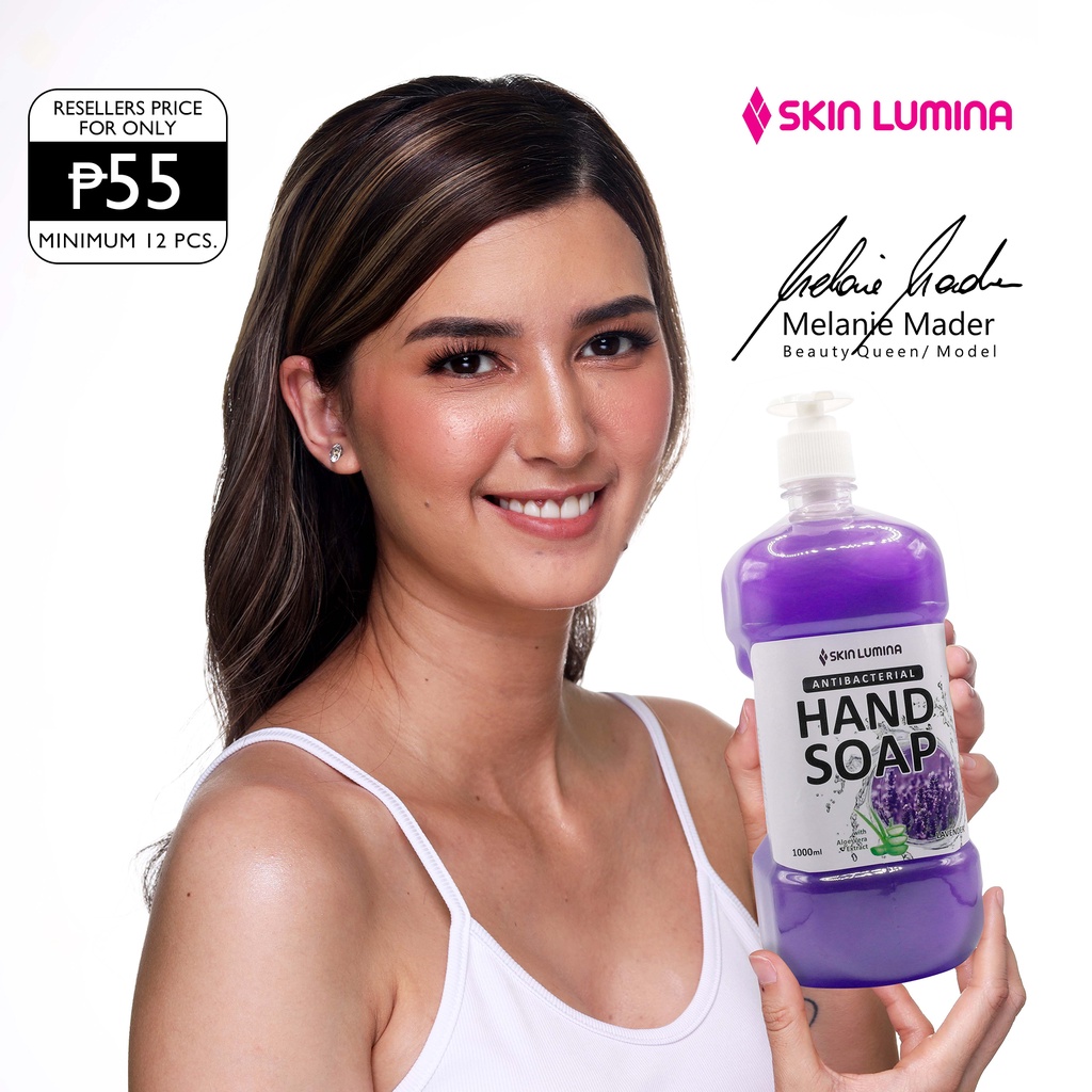 Skin Lumina Antibacterial Hand Soap w/ Aloe Vera Extract 1 liter (Hand