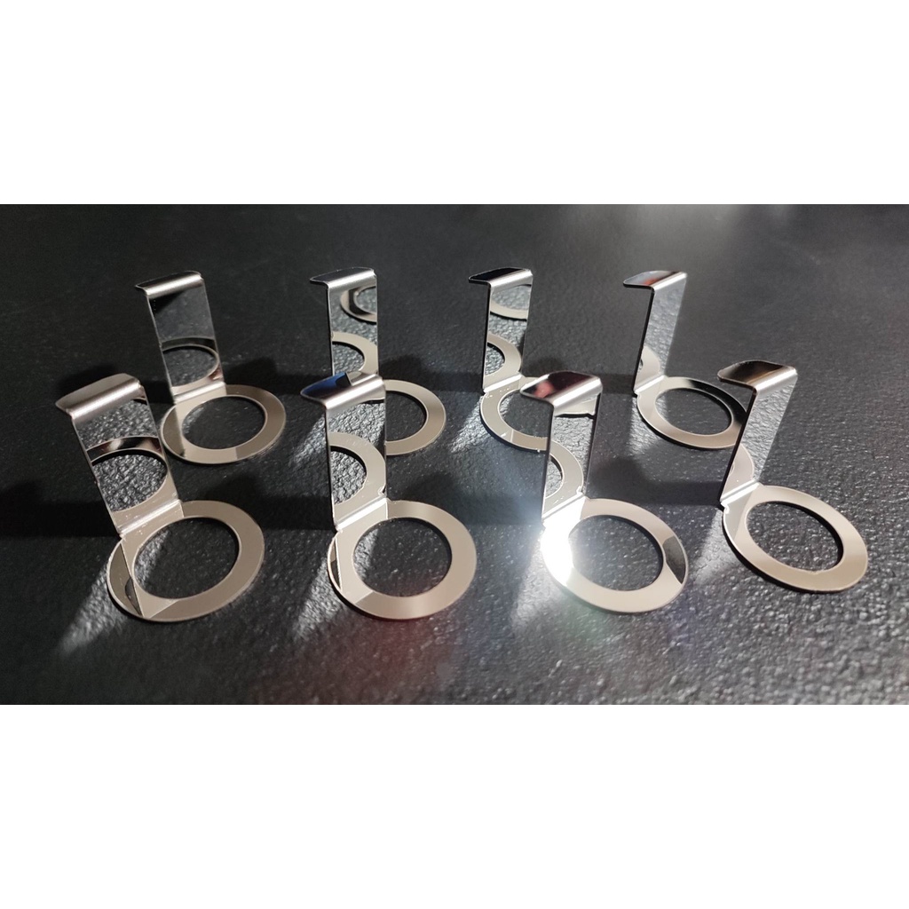 Toyota Hilux Conquest center cap lock Stainless mirror type 8pcs set