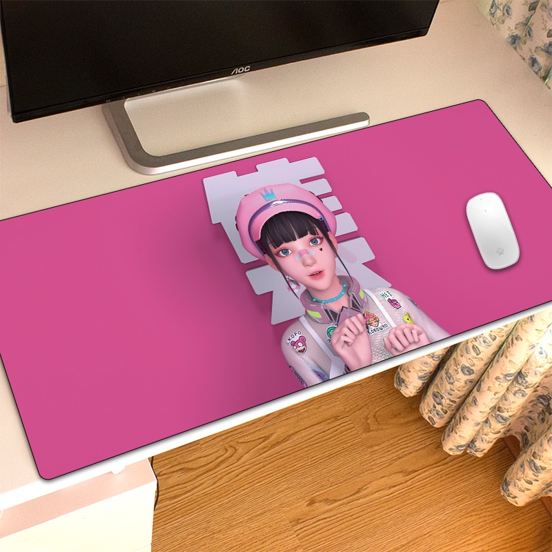 Large 80 x 30cm gaming Mouse Pads Cute Little Girl Model 8 Extremely