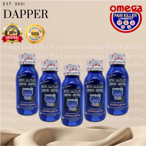 Omega Pain Killer Pro 15ml and 60ml Liniment Shopee Philippines