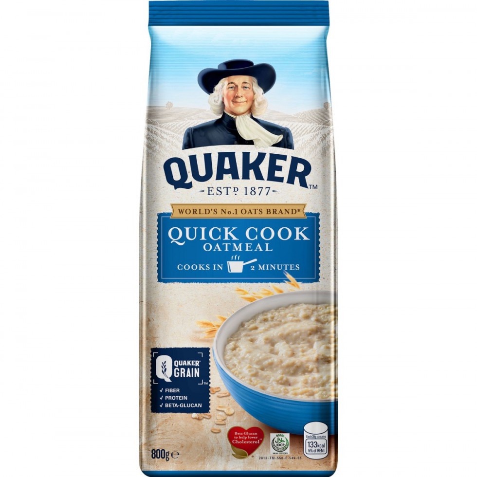 Quaker Instant Oatmeal Original With Milk 500g | Shopee Philippines