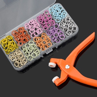 Plier Tool Metal Snap Button Fastener DIY Craft Supplies No-Sew Button Fastener Studs