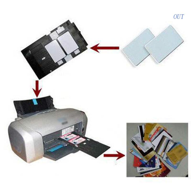OUT Inkjet PVC ID Card Plastic Inkjet PVC ID Card Tray for EpsonT50 T60
