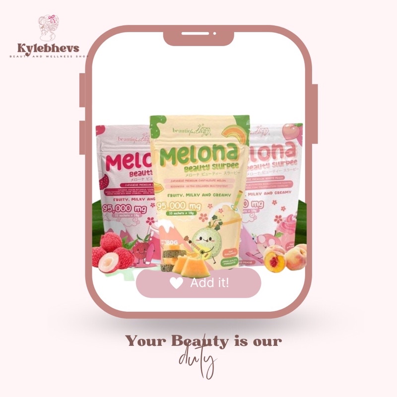 Melona Beauty Slurpee Shopee Philippines