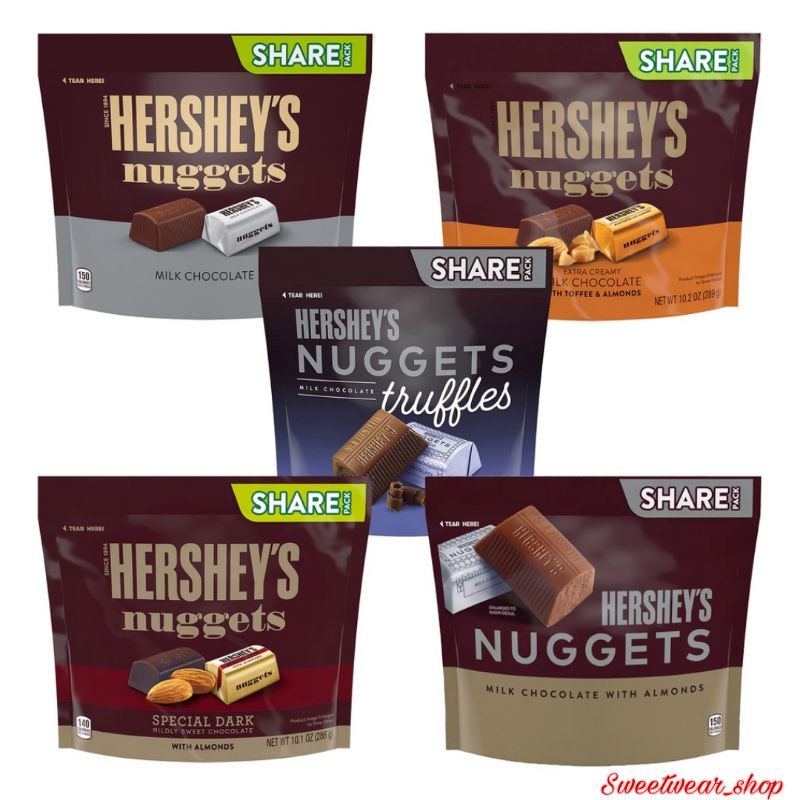 Hershey's Nuggets Sharepack 280g (Milk Chocolate, w/Almonds, Special