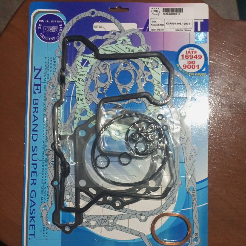 KAWASAKI KLR650 19872001 COMPLETE GASKET SET Shopee Philippines