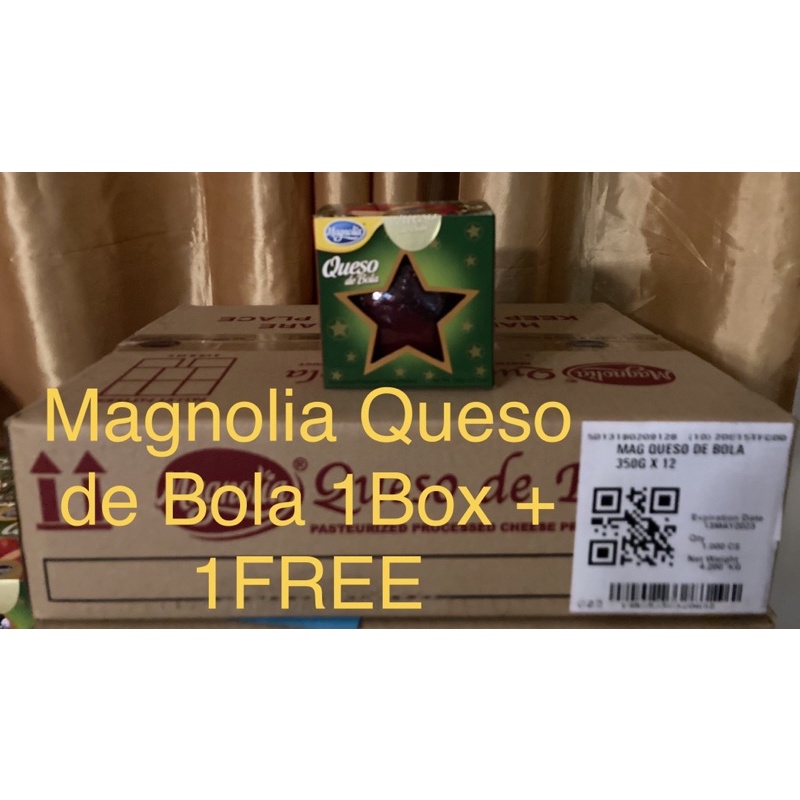 Magnolia Queso De bola 350g, 1box,12pcs + 1 FREE Shopee Philippines