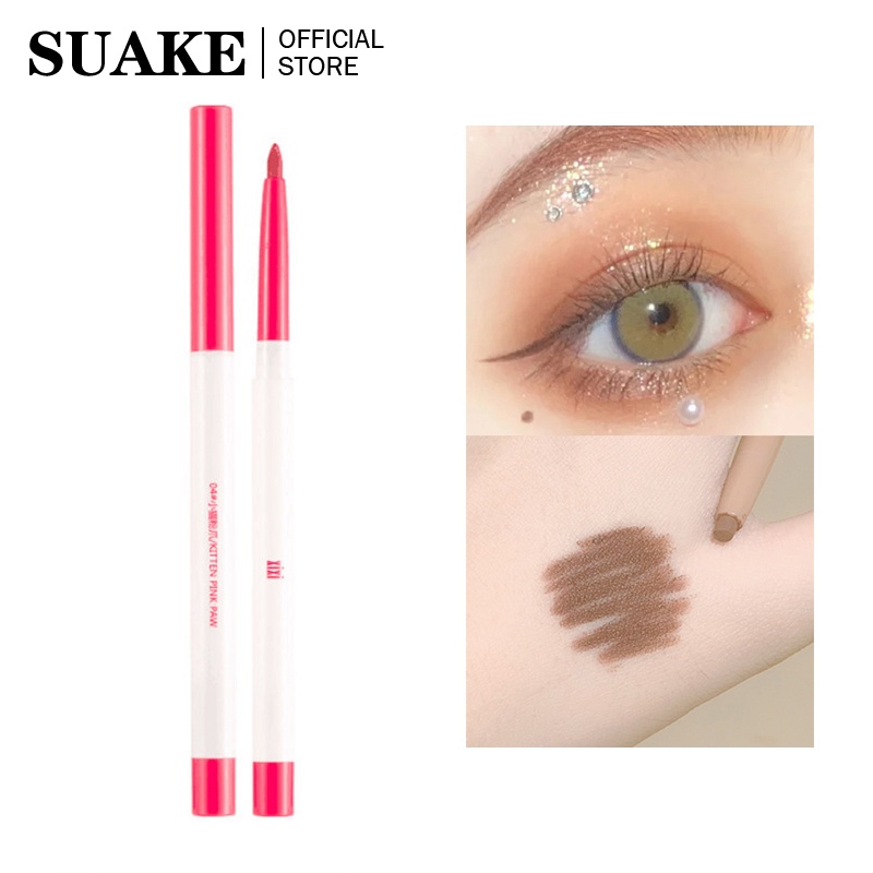 SUAKE Eyeliner Gel Lasting Soft Brown Pencil Waterproof Matte Eye Make