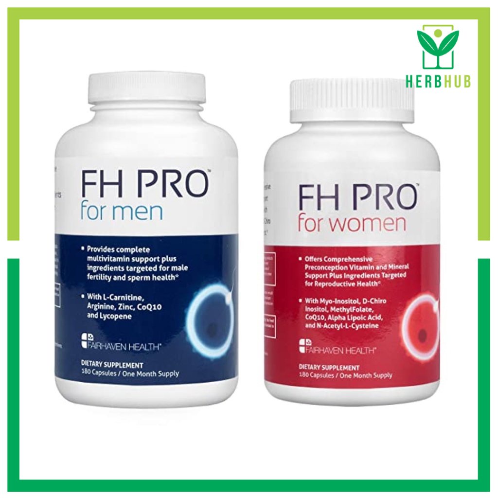 Herb Hub Fairhaven Health, FH Pro for Men and Women, Clinical Grade