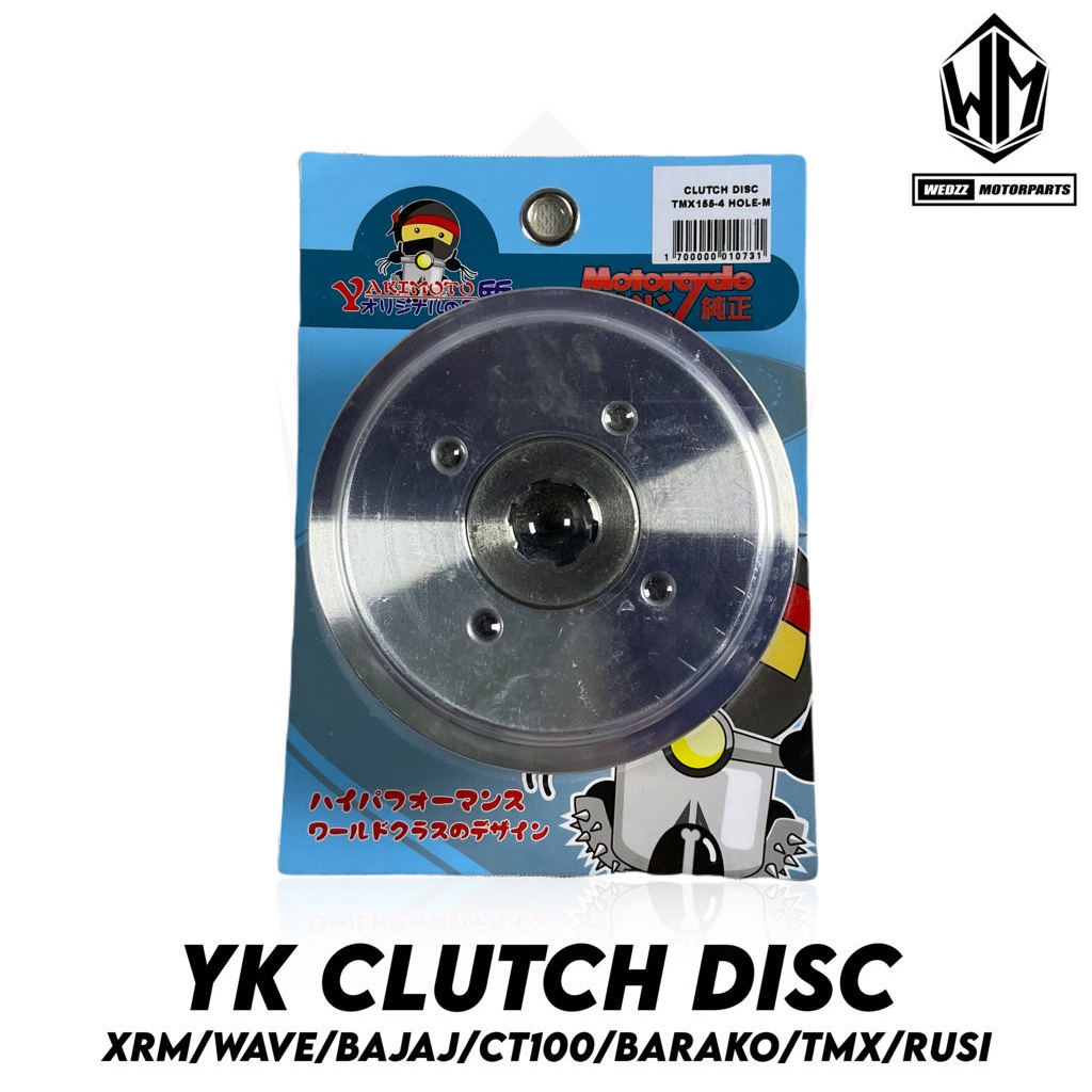 MOTORCYCLE CLUTCH DISC YAKIMOTO CLUTCH DISC (XRM/WAVE/BAJAJ/CT100