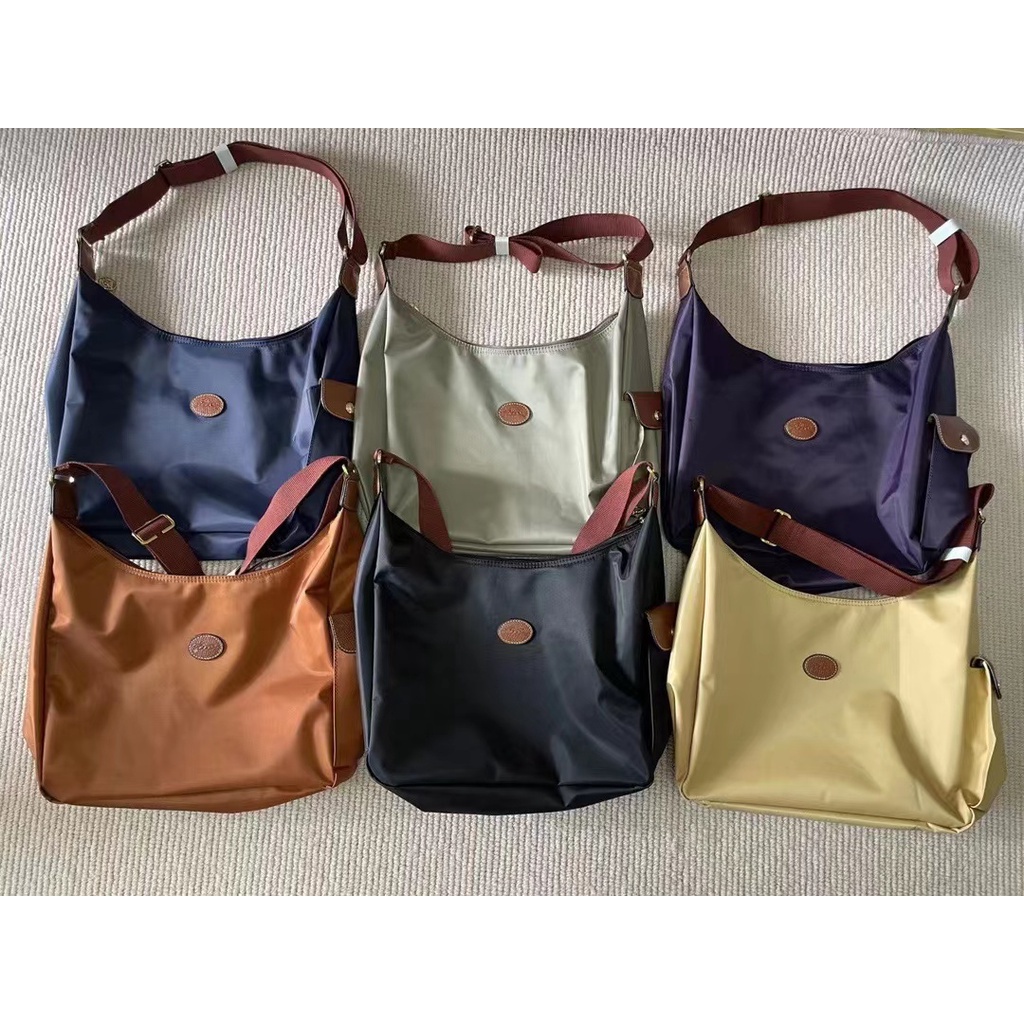 Longchamp Waterproof Nylon Vintage Tote bag Shoulder Bag 6 Colors