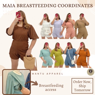 Maia Breastfeeding / Nursing Wear Clothes Coordinates Terno