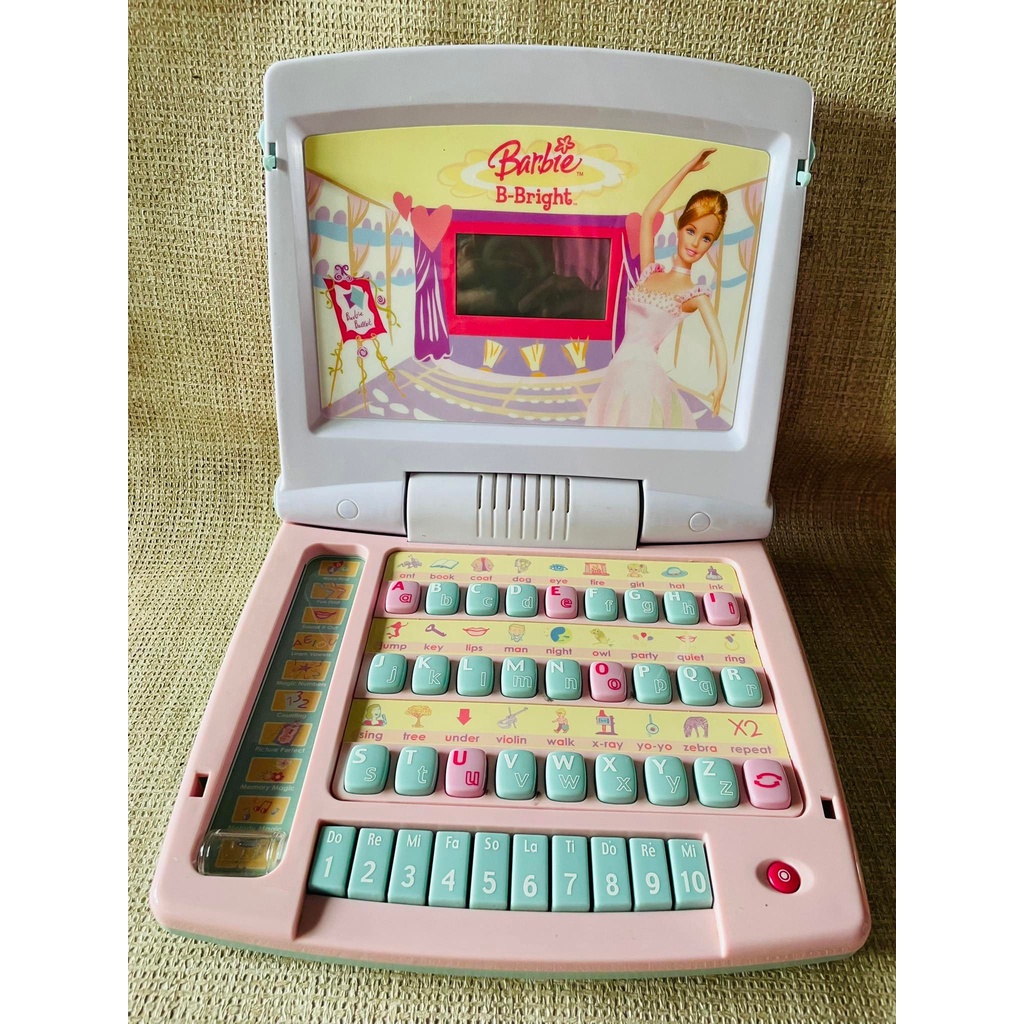 Barbie B-Bright Interactive Laptop Computer | Shopee Philippines