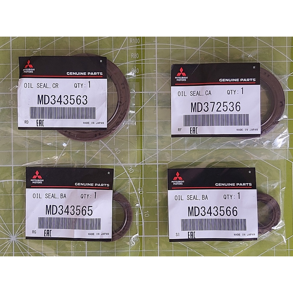 Original Mitsubishi 4D56 Timing Belt Oils Seals Shopee Philippines