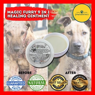 100% EFFECTIVE MIRACLE OINTMENT MAGIC FURRY 9 in 1 Healing Ointment with Madre de Cacao, Virgin Coco